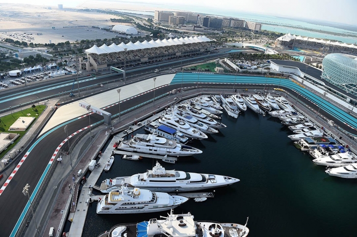 f1 abu dhabi yacht